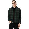 imageLacoste Mens Cotton Twill Plaid OvershirtBlackSinople