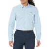 imageLacoste Mens Slim Fit Stretch Poplin Long Sleeve Button Down ShirtPanorama