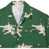 imageLacoste Mens Short Sleeve Rene Graphic Woven ShirtGreen