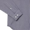 imageLacoste Mens Regular Fit Checked ShirtWhite  Navy Blue