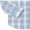 imageLacoste Mens Check Print Stretch ShirtWhite  Overview   Gipsy Blue