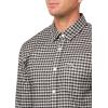 imageLacoste Mens Regular Fit Long Sleeve Flannel Shirt Flour Medium
