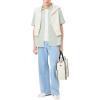 imageLacoste Mens Short Sleeved Oxford Cotton ShirtWhite  Liamone