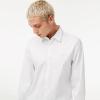 imageLacoste Mens Slim Fit French Collar Stretch ShirtWhite