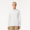 imageLacoste Mens Slim Fit French Collar Stretch ShirtWhite
