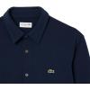 imageLacoste Mens Slim Fit Long Sleeve Woven ShirtNavy Blue