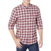 imageLacoste Mens Long Sleeve Checkered Woven ShirtLaponieRougemarine