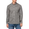 imageLacoste Mens Regular Fit Long Sleeve Flannel Shirt Flour Medium