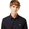 imageLacoste Mens Slim Fit Long Sleeve Button Down ShirtAbysm