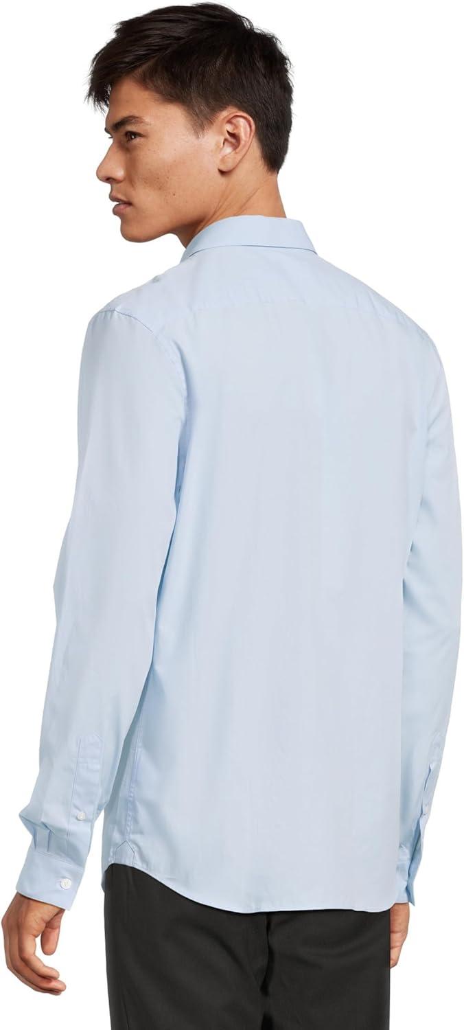 imageLacoste Mens Slim Fit Stretch Cotton Poplin ShirtOverview