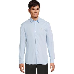 imageLacoste Mens Slim Fit Stretch Cotton Poplin ShirtOverview