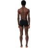 imageLacoste Mens Cotton Stretch Essentials Trunks 5PackBlack With Black Waistbands