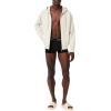 imageLacoste Mens Cotton Stretch Essentials Trunks 5PackBlack With Black Waistbands