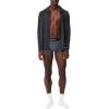 imageLacoste Mens Cotton Stretch Essentials Trunks 5PackShadow Grey