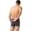 imageLacoste Mens Cotton Stretch Essentials Trunks 5PackShadow Grey New