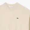 imageLacoste Womens Crewneck Cashmere Pullover SweaterFlour