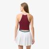 imageLacoste Womens Halter Tank TShirtBordeaux