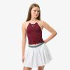 imageLacoste Womens Halter Tank TShirtBordeaux
