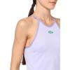 imageLacoste Womens Halter Tank TShirtLilac
