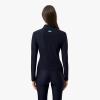 imageLacoste Womens Monogram Print HalfZip TopBlack