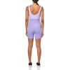 imageLacoste x Bandier Womens All Motion Colorblock 6quot BodysuitLilac