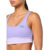 imageLacoste x Bandier Womens All Motion Colorblock Sports BraLilac