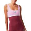 imageLacoste x Bandier Womens All Motion ScoopNeck BodysuitBordeaux