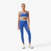 imageLacoste x Bandier Womens All Motion Striped Sports BraBlue