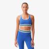 imageLacoste x Bandier Womens All Motion Striped Sports BraBlue