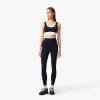 imageLacoste x Bandier Womens Colorblock LeggingsBlack