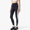 imageLacoste x Bandier Womens Colorblock LeggingsBlack