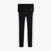 imageLacoste x Bandier Womens Colorblock LeggingsBlack