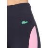 imageLacoste x Bandier Womens Colorblock LeggingsNavy Blue