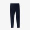 imageLacoste x Bandier Womens Monogram Print LeggingsBlack