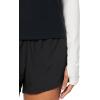 imageLacoste x Bandier Womens Pro Fleece QuarterZip TopBlackCream