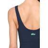 imageLacoste x Bandier Womens Ribbed BodysuitNavy Blue