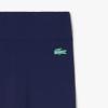 imageLacoste x Bandier Womens Ribbed Flare PantsGreen