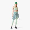 imageLacoste x Bandier Womens Ribbed Sports BraGreen