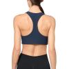 imageLacoste x Bandier Womens Ribbed Sports BraNavy Blue