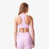 imageLacoste x Bandier Womens Ribbed Sports BraPink