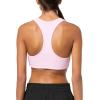 imageLacoste x Bandier Womens Ribbed Sports BraPink
