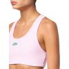imageLacoste x Bandier Womens Ribbed Sports BraPink