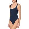 imageLacoste x Bandier Womens Ribbed BodysuitNavy Blue