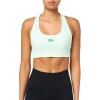 imageLacoste x Bandier Womens Ribbed Sports BraGreen