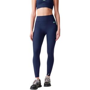 imageLacoste Womens Ribbed LeggingsNavy Blue
