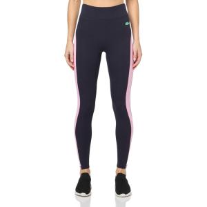 imageLacoste x Bandier Womens Colorblock LeggingsNavy Blue