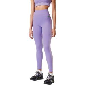 imageLacoste x Bandier Womens Colorblock LeggingsPurple