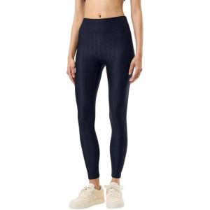 imageLacoste x Bandier Womens Monogram Print LeggingsBlack