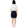 imageLacoste Womens Core Collection AboveKnee SkirtsNavy Blue