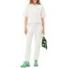 imageLacoste Womens Blended Cotton Jogging PantsFlour